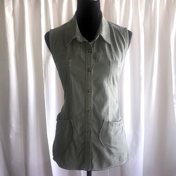 Artist’s Apron Handmade from a shirt - Picture 2 of 5